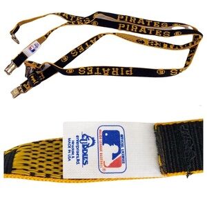 Cuddles Enterprises Vintage USA Pittsburgh Pirates MLB  Licensed Suspenders